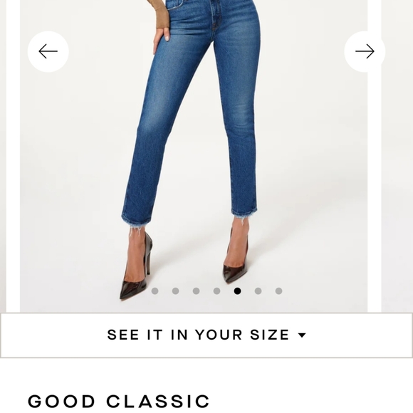 Good American NWT "Good classic" size 6 - Picture 3 of 5